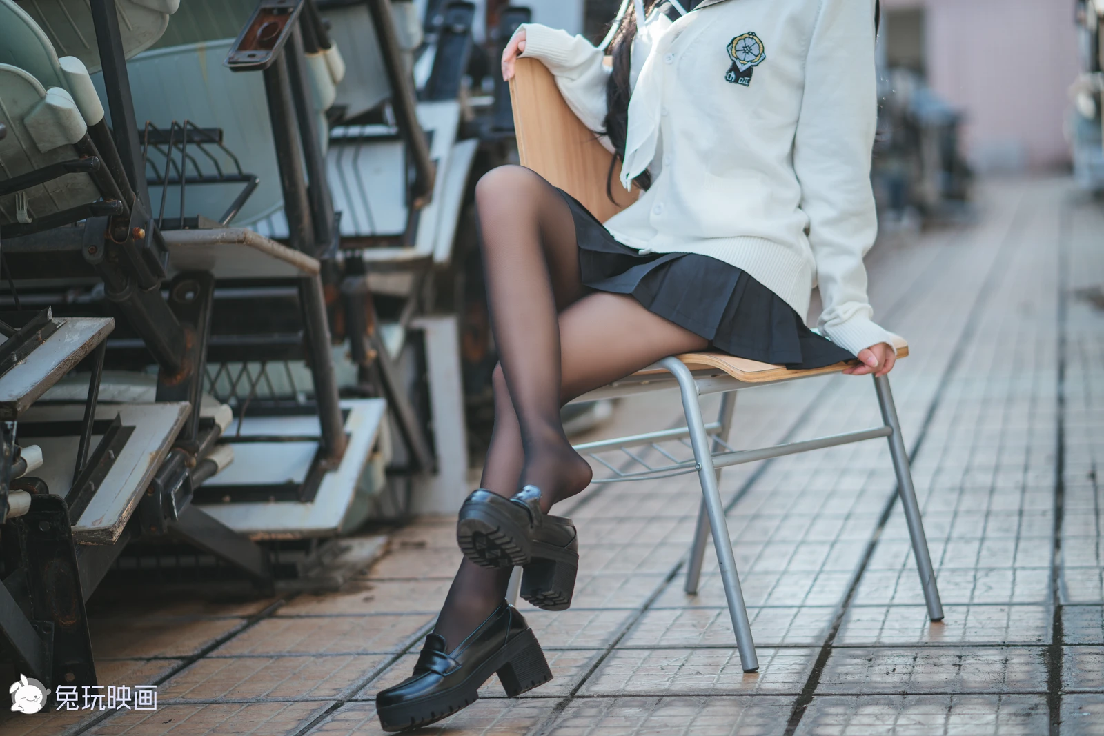 兔玩映画---JK制服-Vol.001-高雄爱宕-[49P-0.98GB]-29